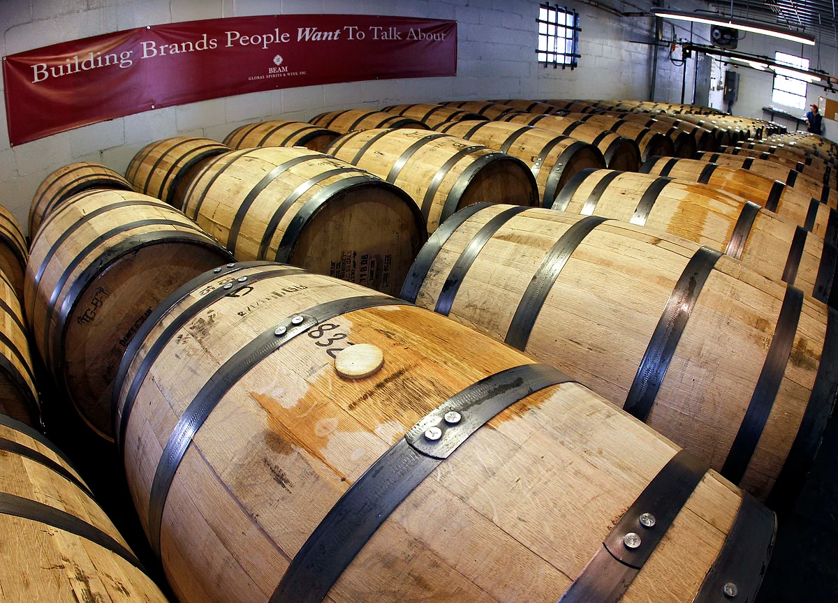 Jim Beam’s Kentucky Fire Ruins 45,000 Barrels of ‘Young Whiskey’