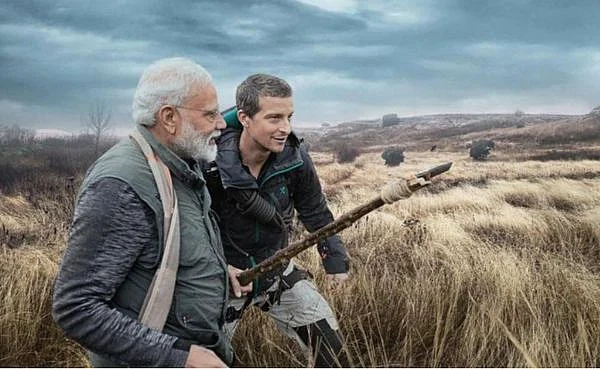 Indian Prime Minister Modi Takes On Bear Grylls’ ‘Man vs. Wild’