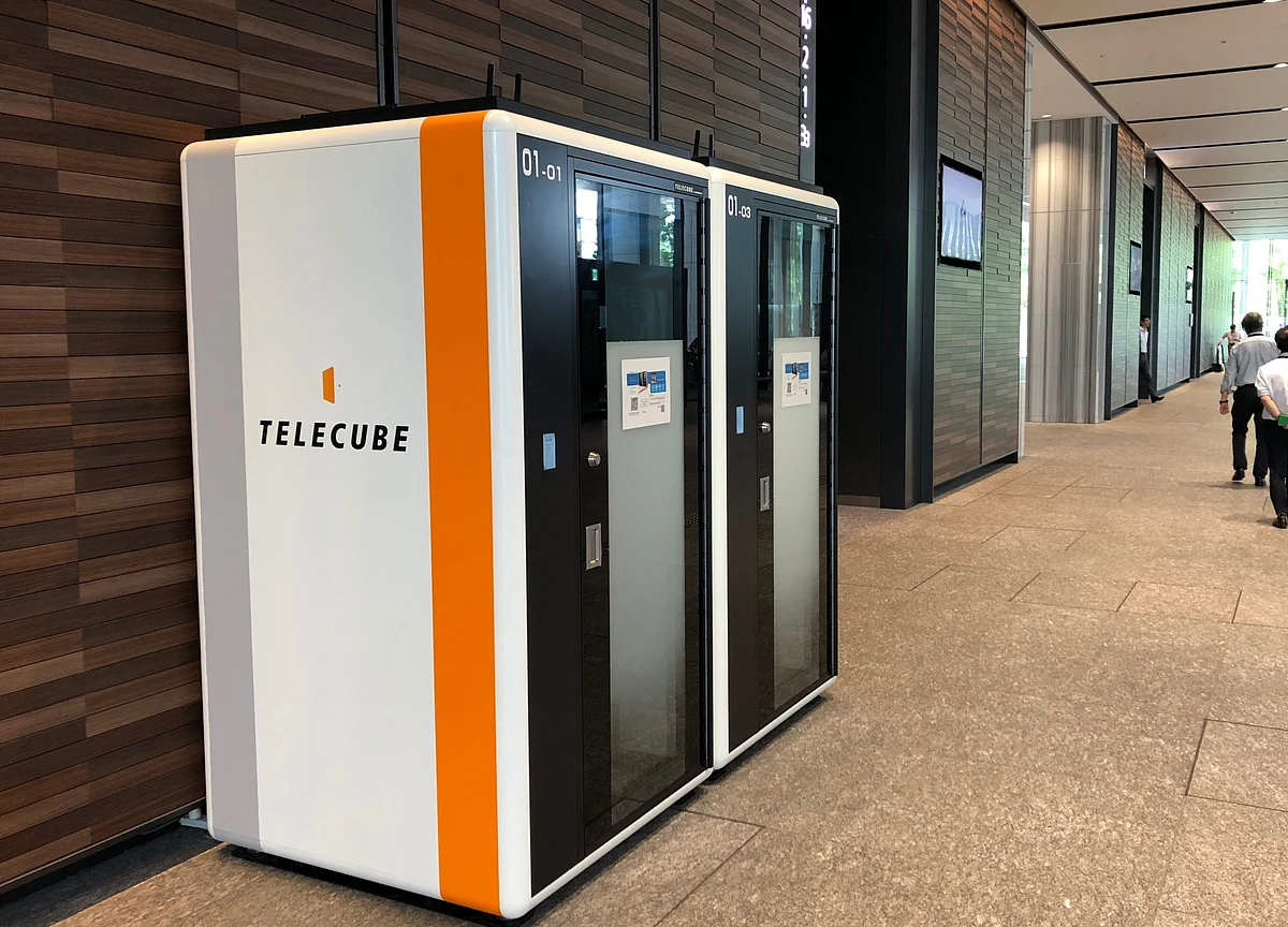 Phonebooth-Sized Offices Debut in Japan for Telecommuting Masses