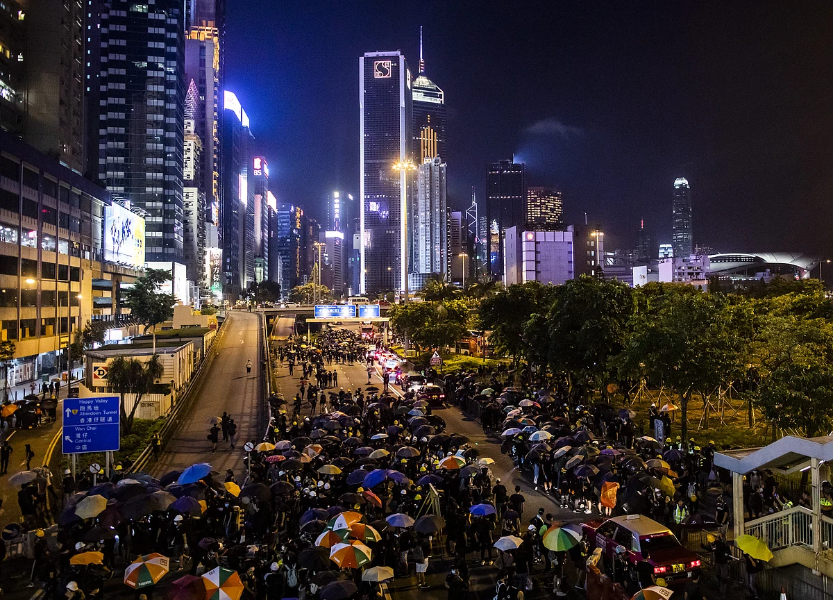 Beijing Won’t Let Hong Kong Unrest Go On, State Media Warns