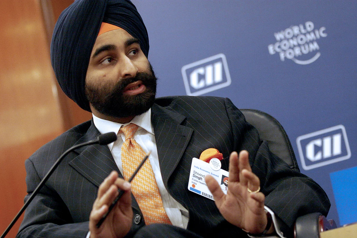 Shivinder Singh, the former promoter of Ranbaxy Laboratories and Fortis Healthcare. (Photographer: Sanjit Das/Bloomberg News)