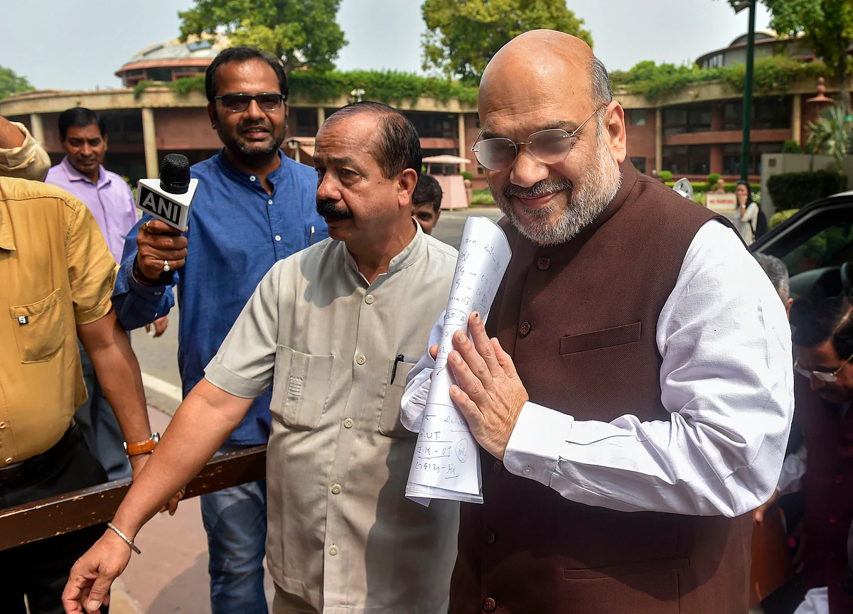 Rajya Sabha Votes To Divide Jammu & Kashmir Into Two Union Territories