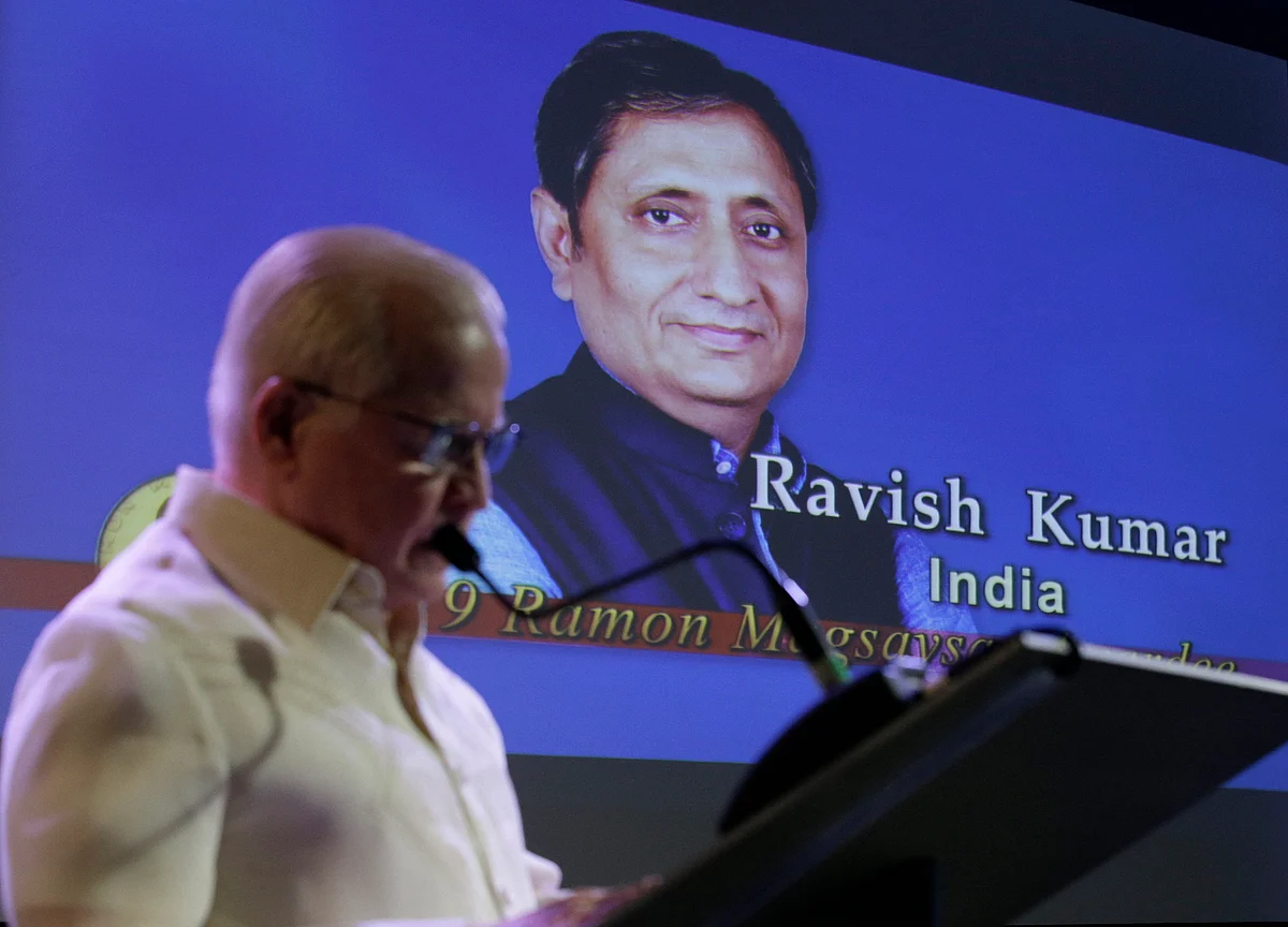 Indian Journalist Ravish Kumar Wins 2019 Ramon Magsaysay Award
