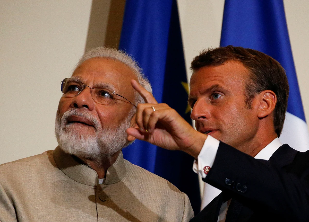 India, Pakistan Should Resolve Kashmir Bilaterally, Says France President Macron