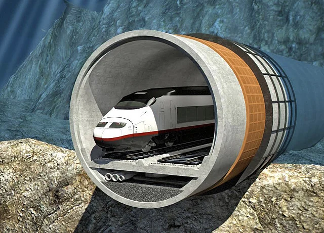 World’s Longest Undersea Rail Tunnel Hits First Obstacle