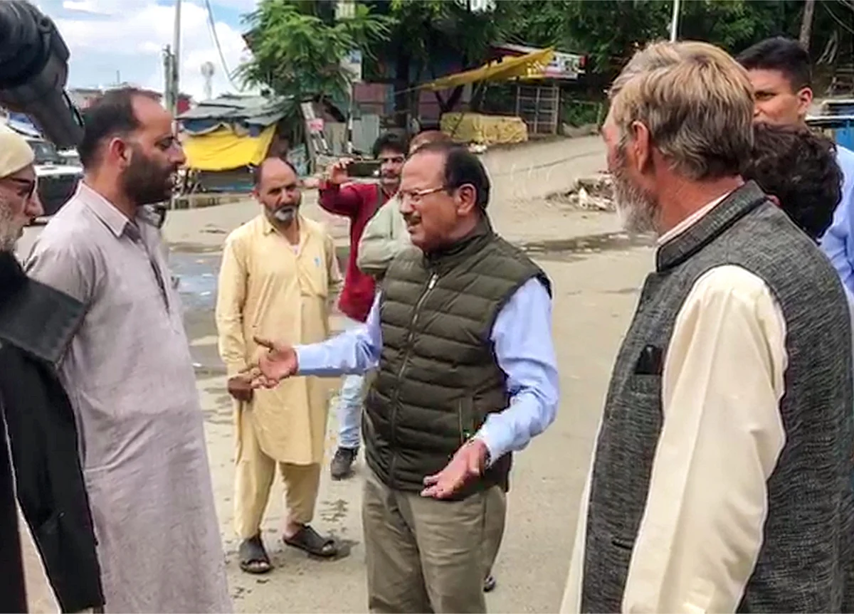 National Security Advisor Ajit Doval Returns To Delhi After 11 Days In Kashmir