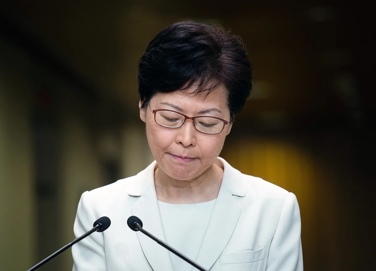 Hong Kong’s Lam Resists Protesters’ Demands for More Action
