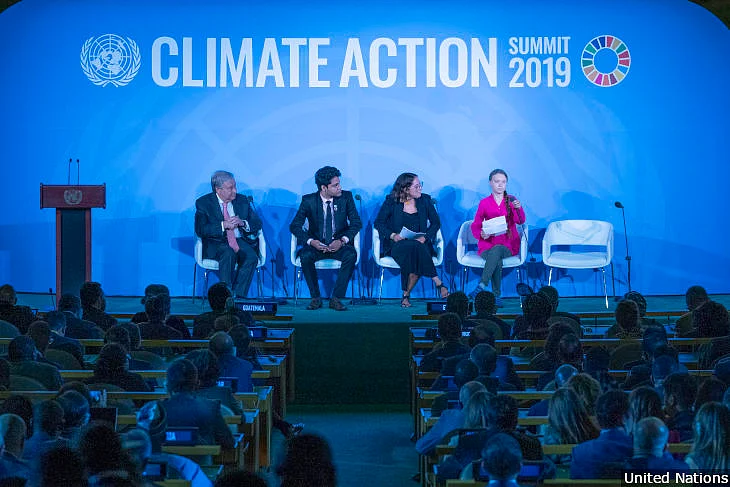 “I should be back in school on the other side of the ocean. Yet you come to us young people for hope. How dare you?” said 16-year-old Swedish climate activist Greta Thunberg at the United Nations Climate Action Summit 2019 in New York.