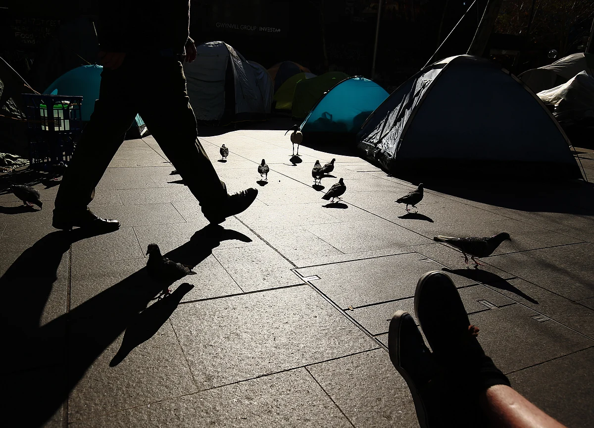 When Shelters Are Full, Sleeping Outside Can Be the Only Option
