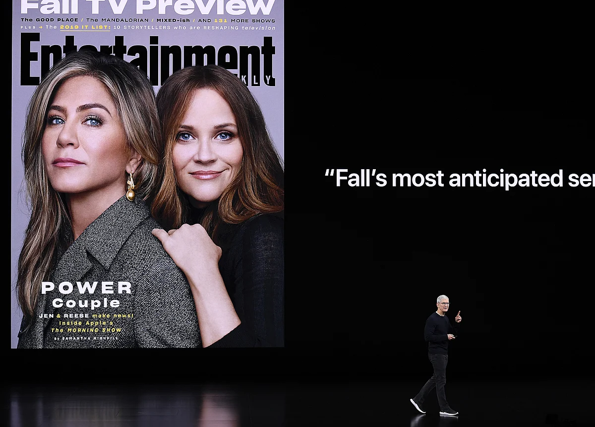 Apple Prices TV+ Video Service at $4.99 a Month, Hitting Netflix
