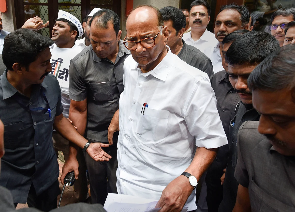 Sharad Pawar Drops Enforcement Directorate Office Visit Plan, Says Won’t Get Scared Off