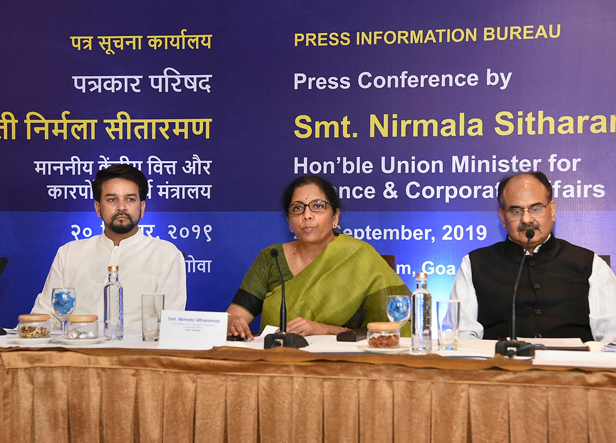 Nirmala Sitharaman Proposes Corporate Tax Cuts: Full Text Of Her Speech Today