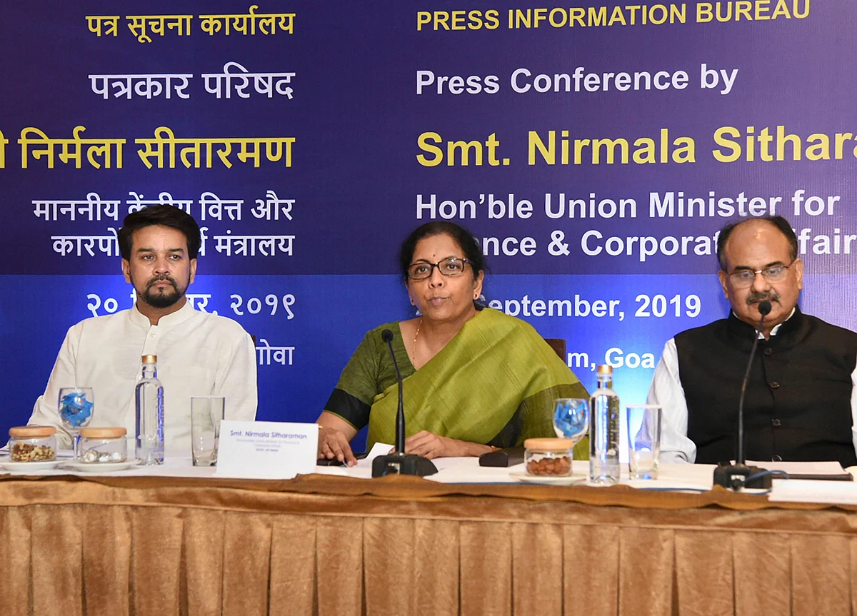 Nirmala Sitharaman Press Conference: Government Slashes Taxes For India Inc. In Unexpected Move