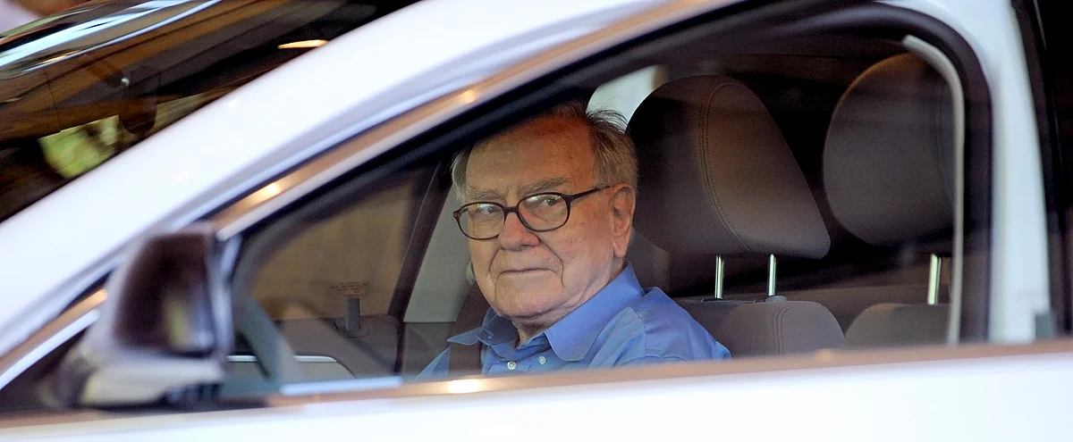 Warren Buffett, chairman and chief executive officer of Berkshire Hathaway Inc., in Sun Valley, Idaho. (Photographer: Peter Foley/Bloomberg)