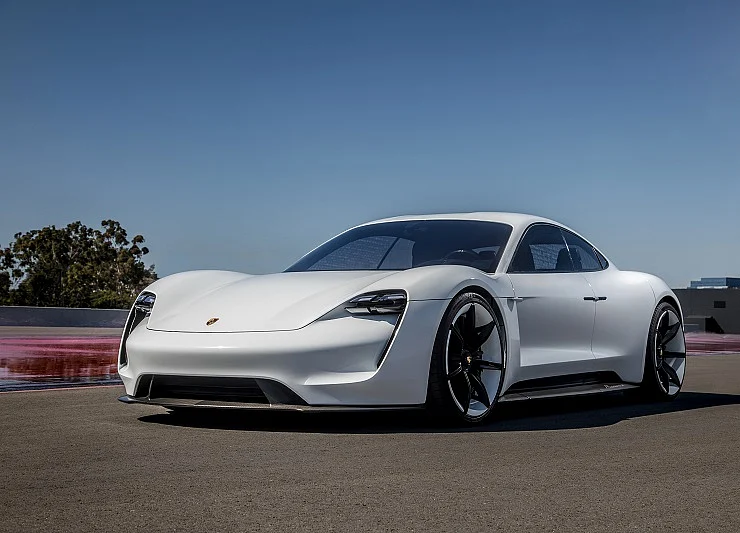 Porsche Unveils Its First-Ever Electric Car