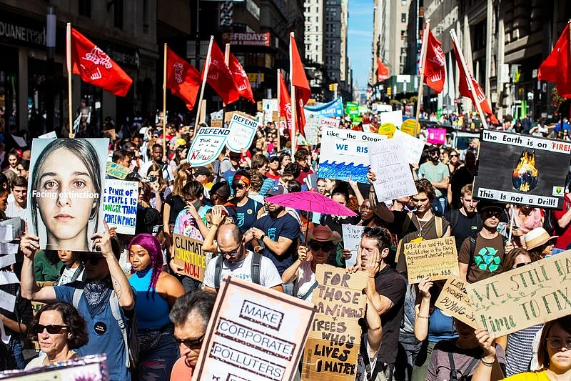 World Leaders Gather in New York as Global Climate Protests Grow