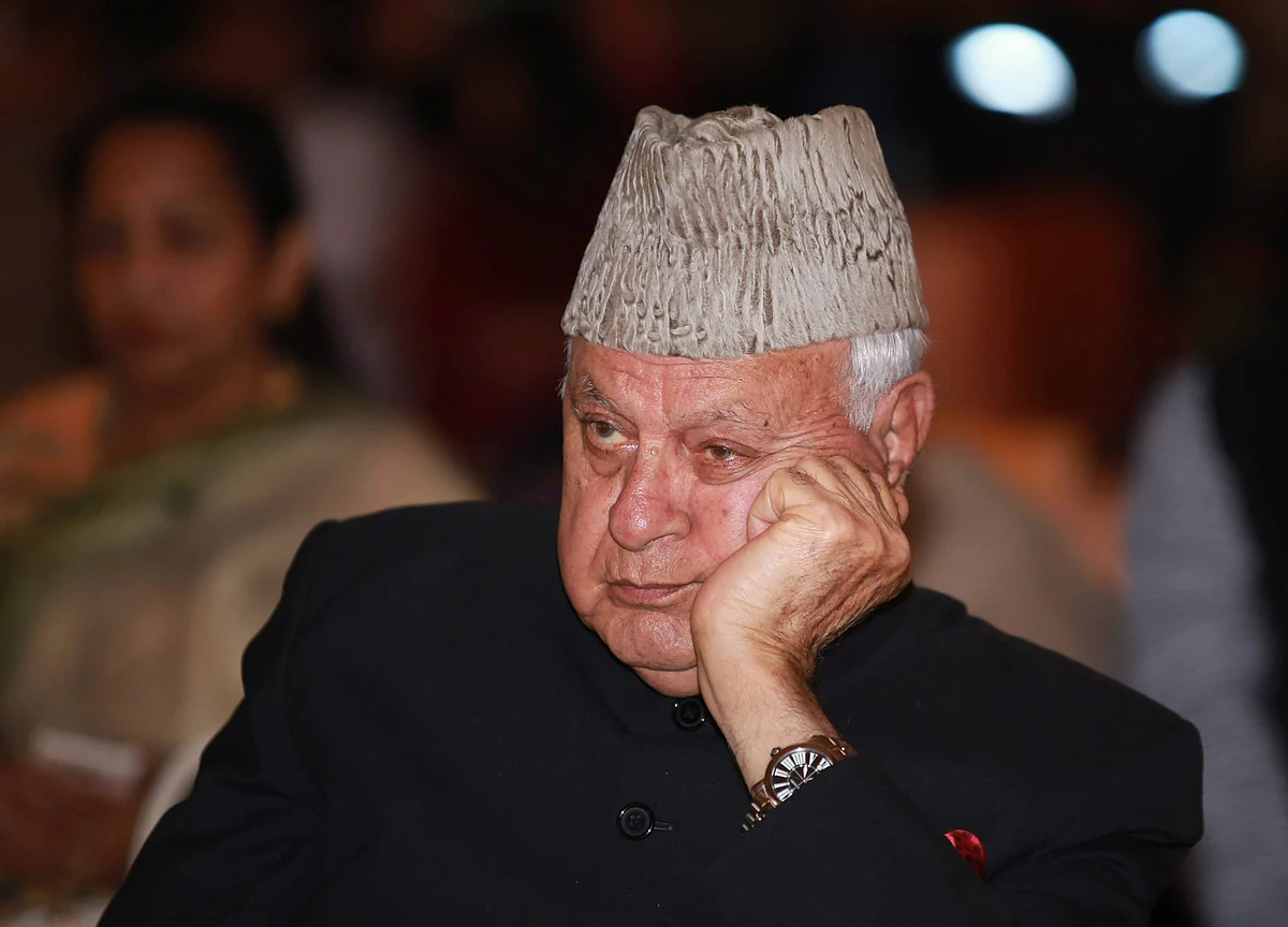 Former J&K CM Farooq Abdullah Arrested Under Public Safety Act, Home Declared Jail