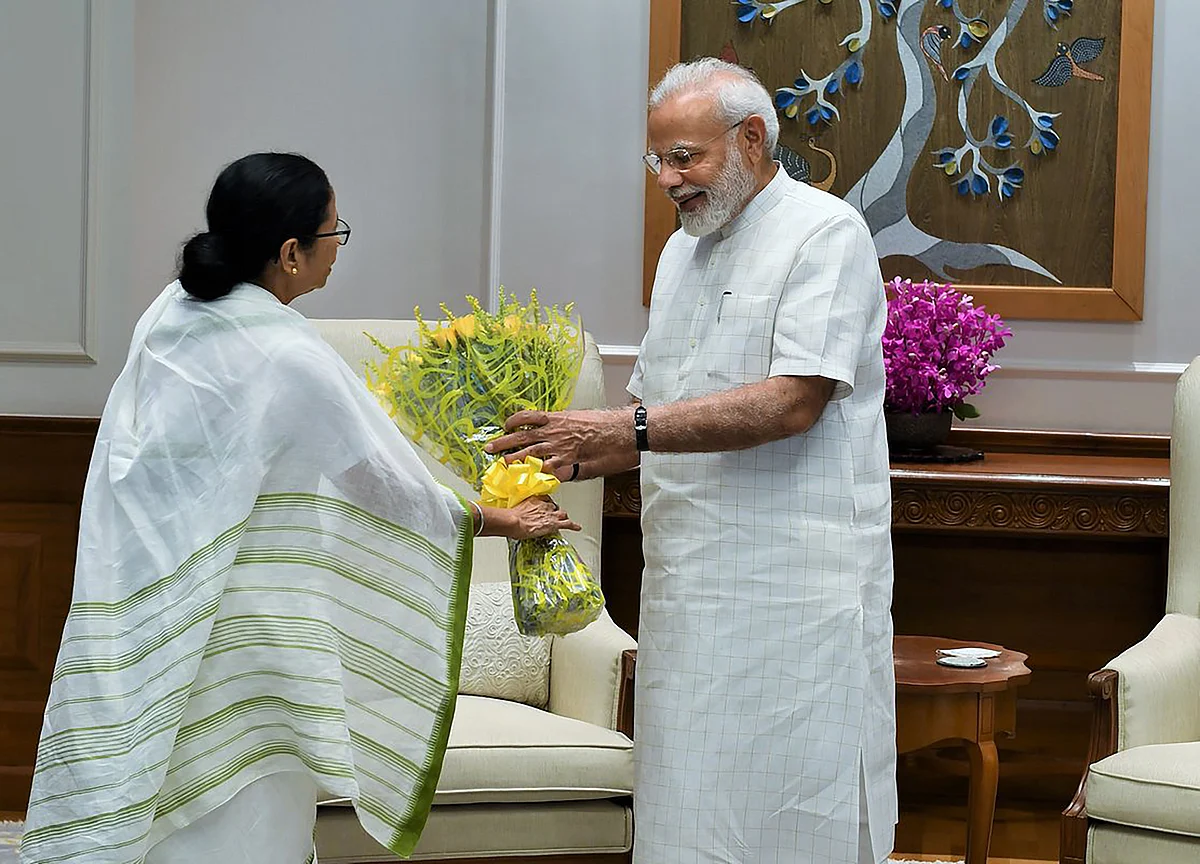 Mamata Banerjee Meets PM Modi; No Discussion On NRC