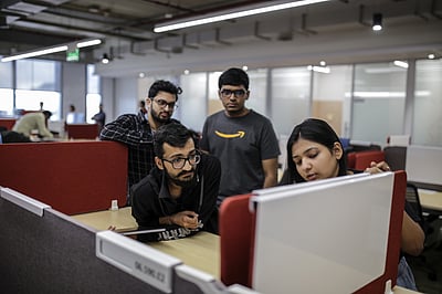 Inside Amazon S Largest Office Thousands Of Miles From Seattle