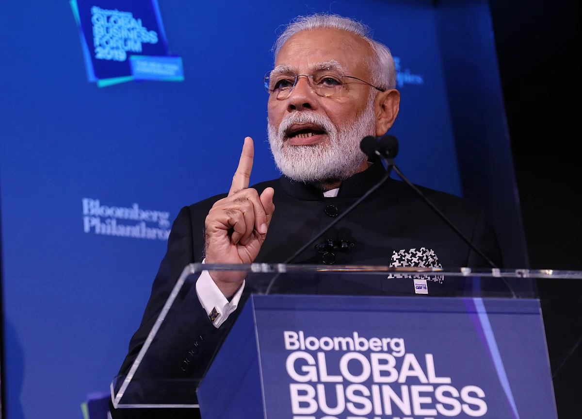 Modi Tells Investors ‘Come to India’ to Aid $5 Trillion GDP Goal