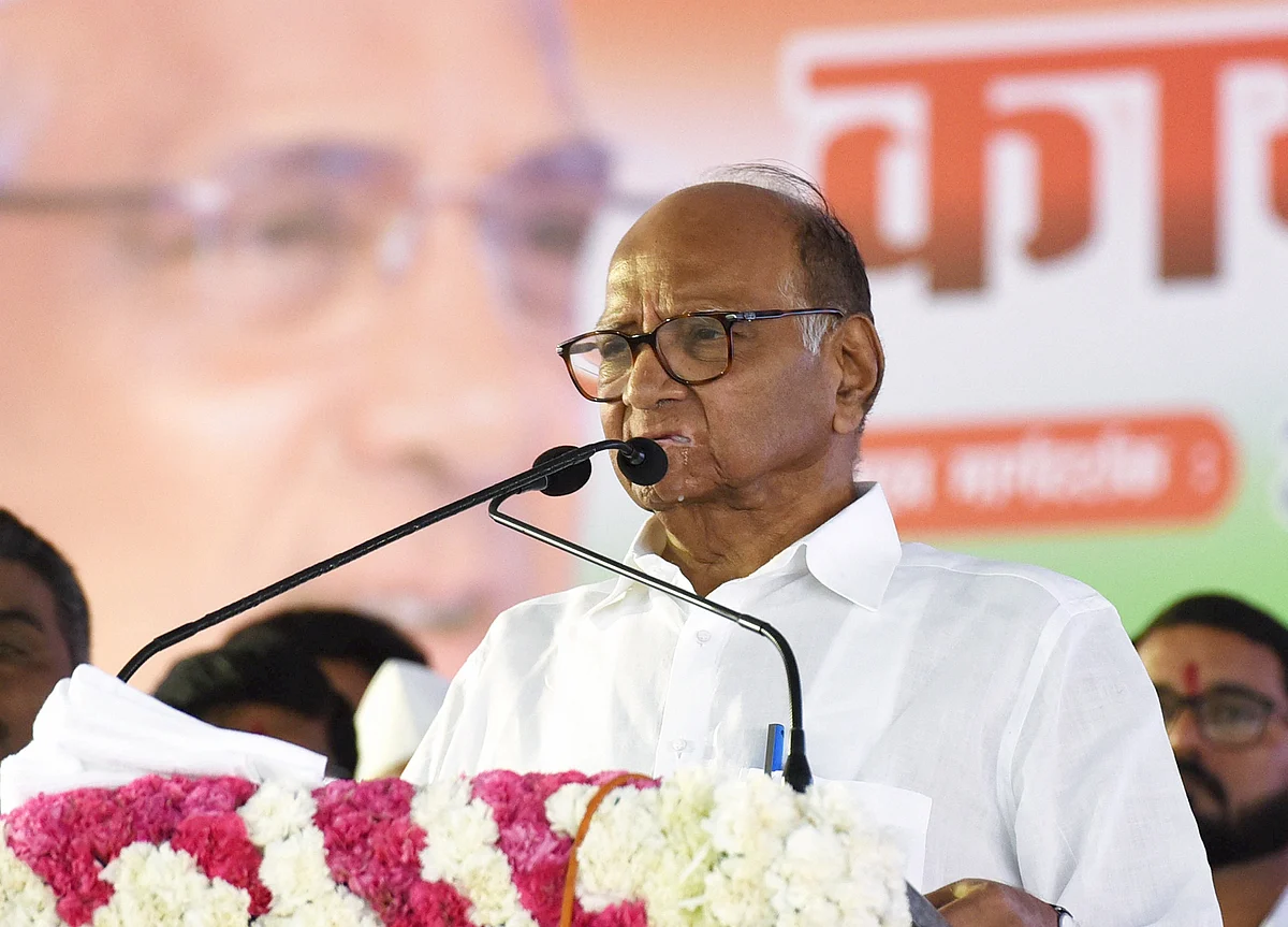 Enforcement Directorate Files Money Laundering Case Against Sharad Pawar