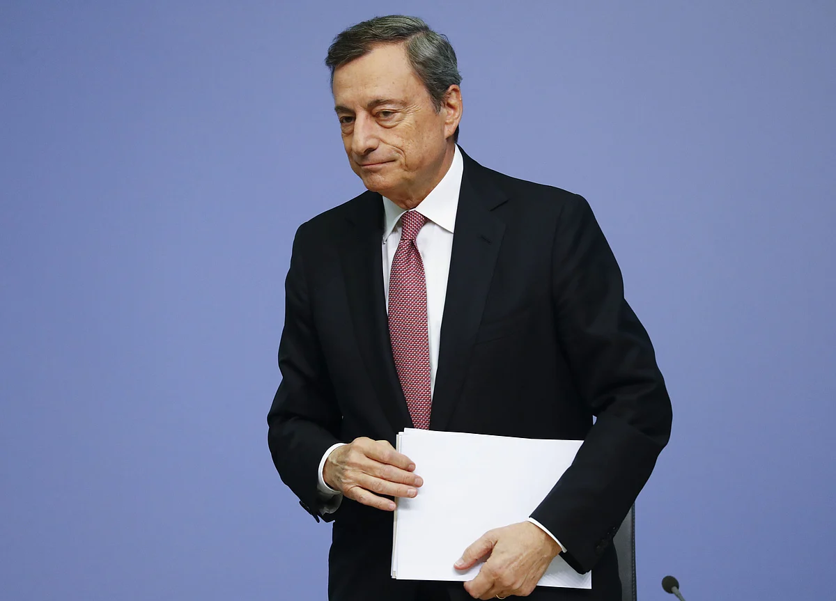 ECB’s Draghi Urges Fiscal Action, Trade Openness to Lift Economy
