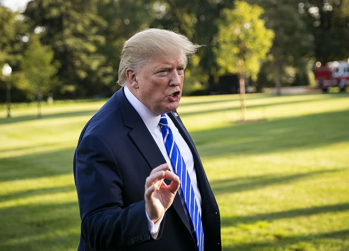 Trump Says Dow Would Be 10,000 Points Higher Without Trade War