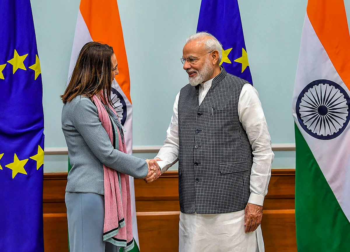 EU Delegation Meets PM Modi Ahead Of Planned J&K Visit