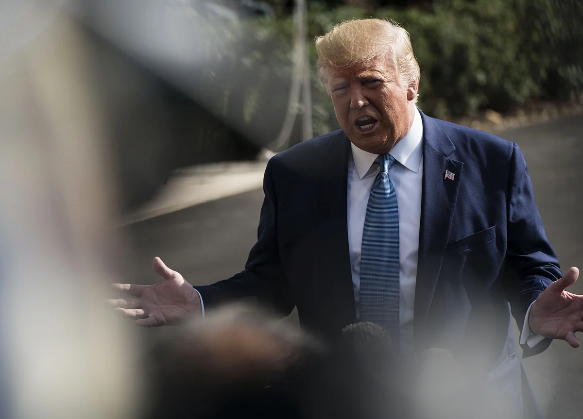 Trump Says He Understands U.K. ‘Anger’ Over Car Crash