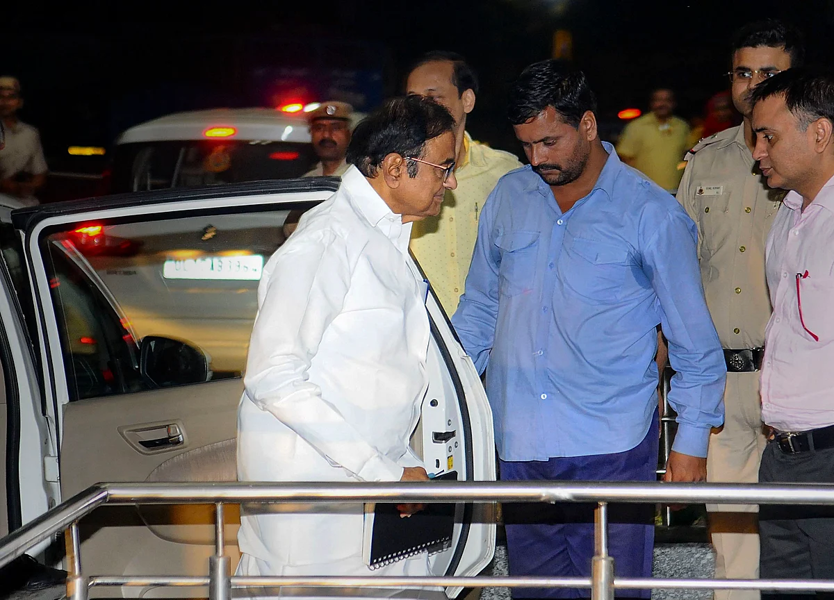 Chidambaram Taken To AIIMS After Complaints Of Stomach Ache, Other Illness