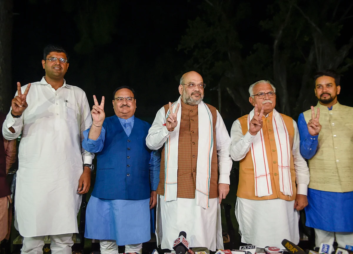 BJP, JJP Strike Alliance In Haryana, Regional Party To Get Deputy Chief Minister Post