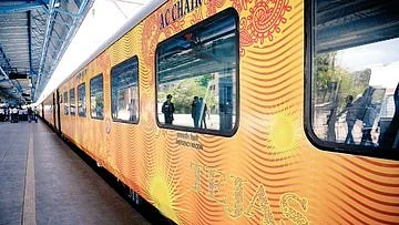 India’s First Private Train Tejas Express Launched