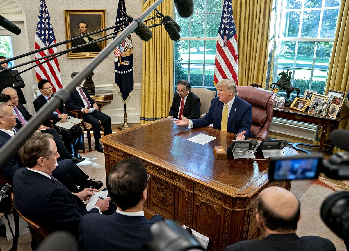 Trump Says No Final China Trade Deal Until He Meets With Xi