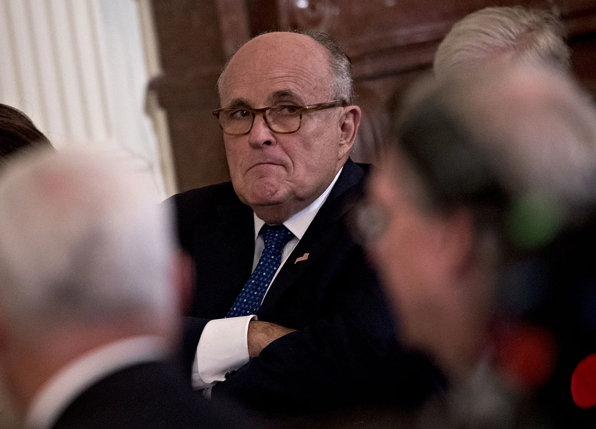 Giuliani Butt-Dials NBC Reporter, Heard Saying He Needs Money