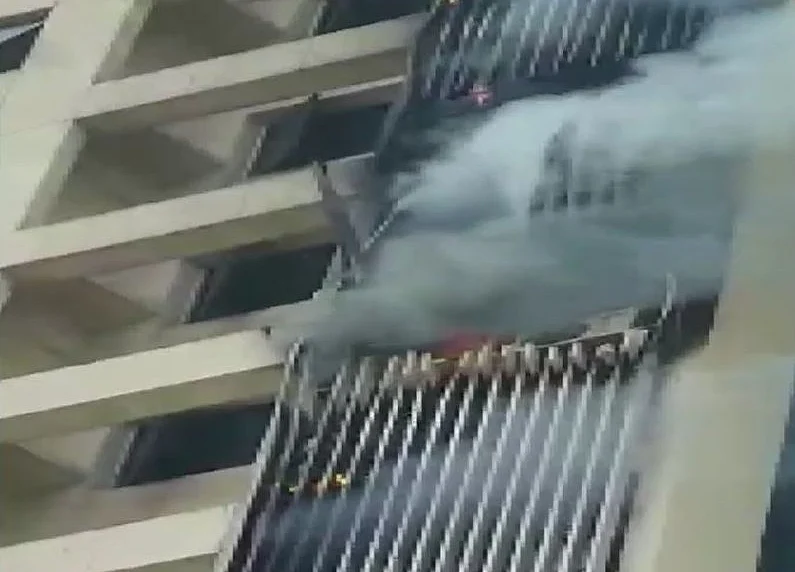 Fire Breaks Out In Commercial High-Rise In Mumbai, 60 People Evacuated