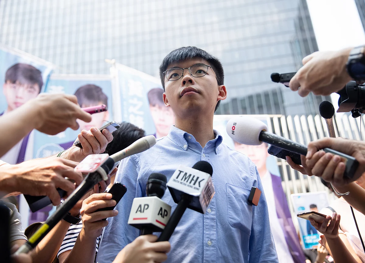 Hong Kong Bars Activist Joshua Wong From Running in Election