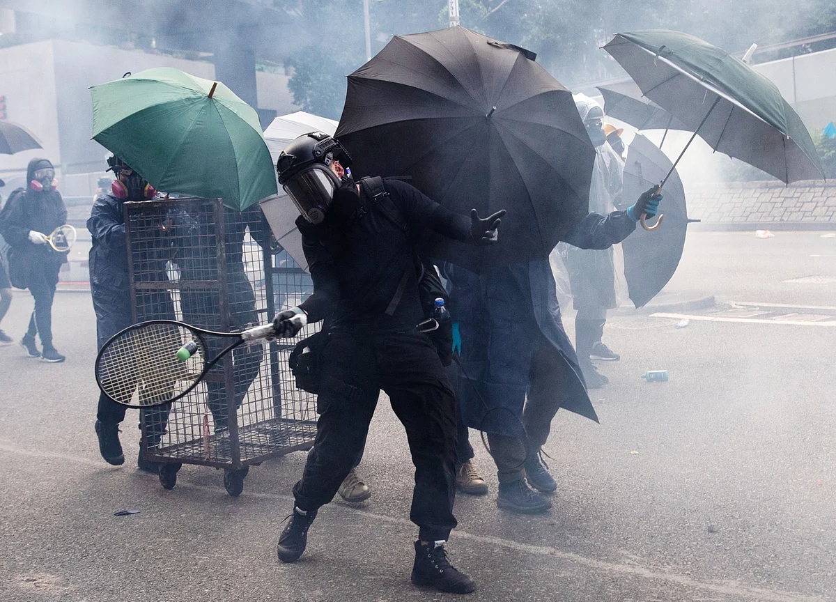 Protester Shot in H.K. on China’s National Day: Hong Kong Update