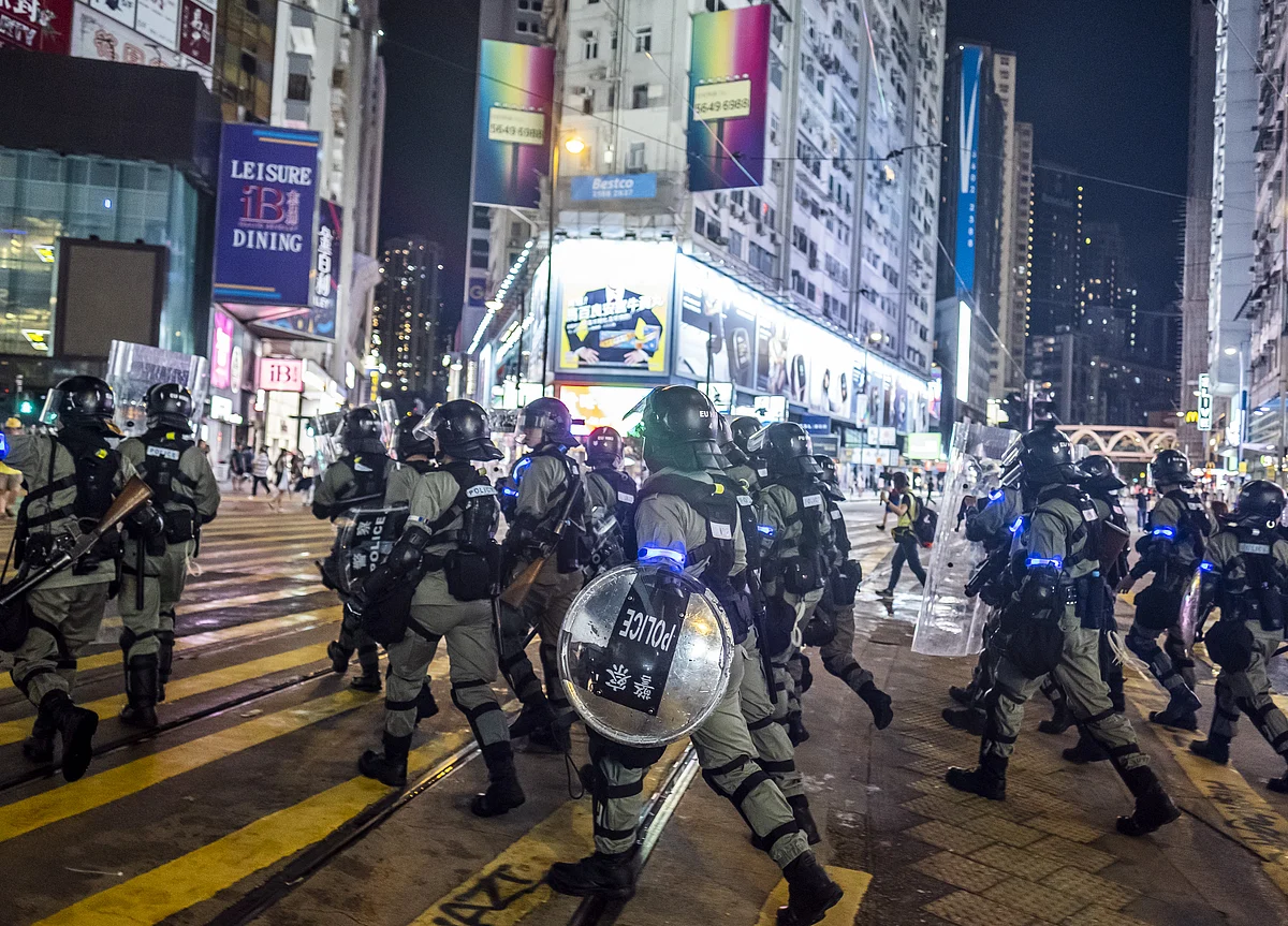 Hong Kong Holiday Protests Small as Stricken City Cleans Up