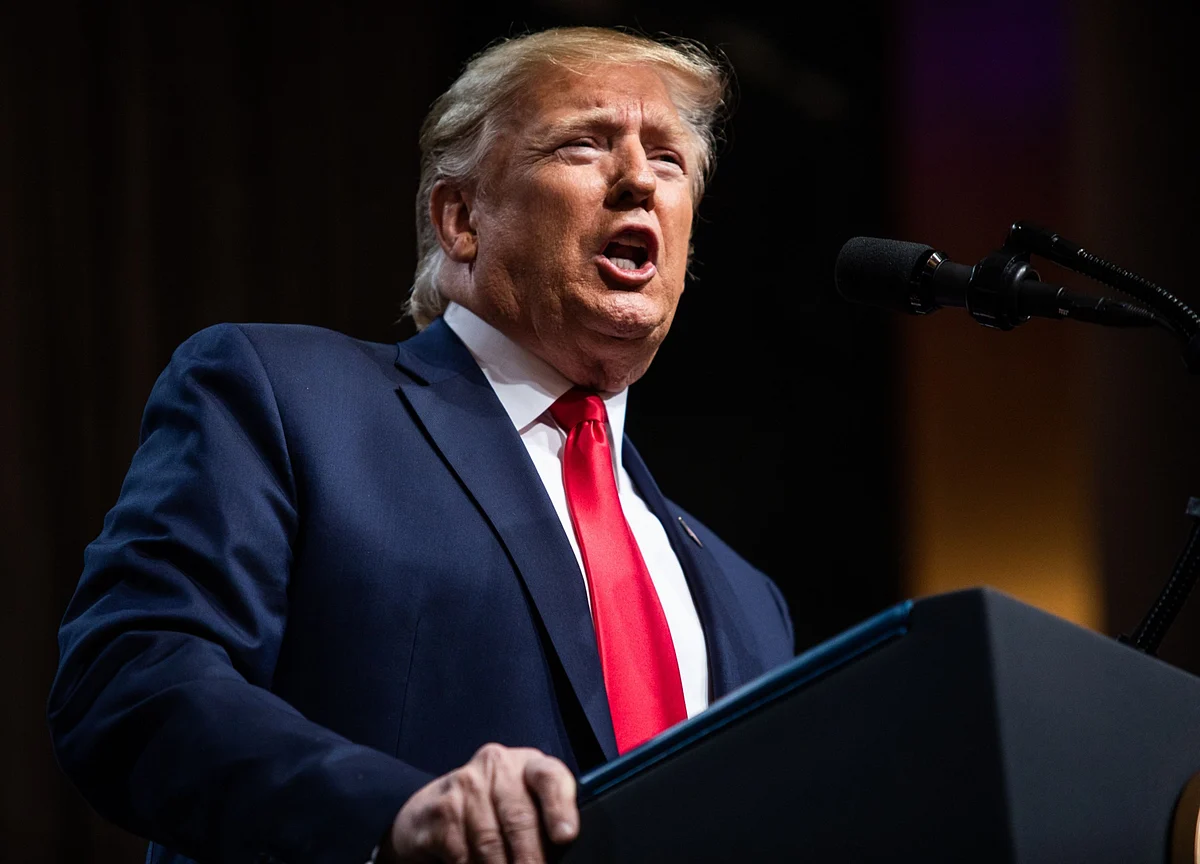 Trump Warns Wall Street His Defeat Would Endanger Market Gains
