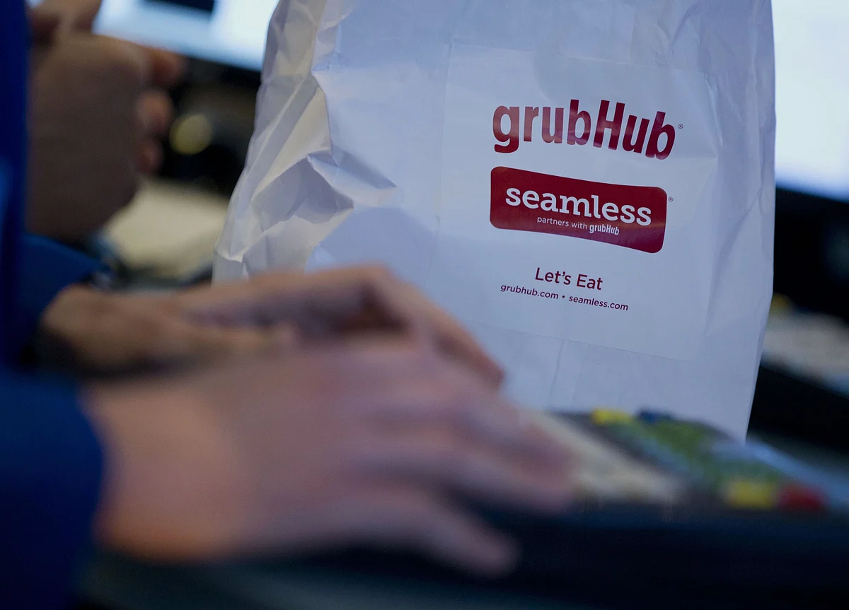 Grubhub Spikes After Sale Chatter Spurs Call for M&A