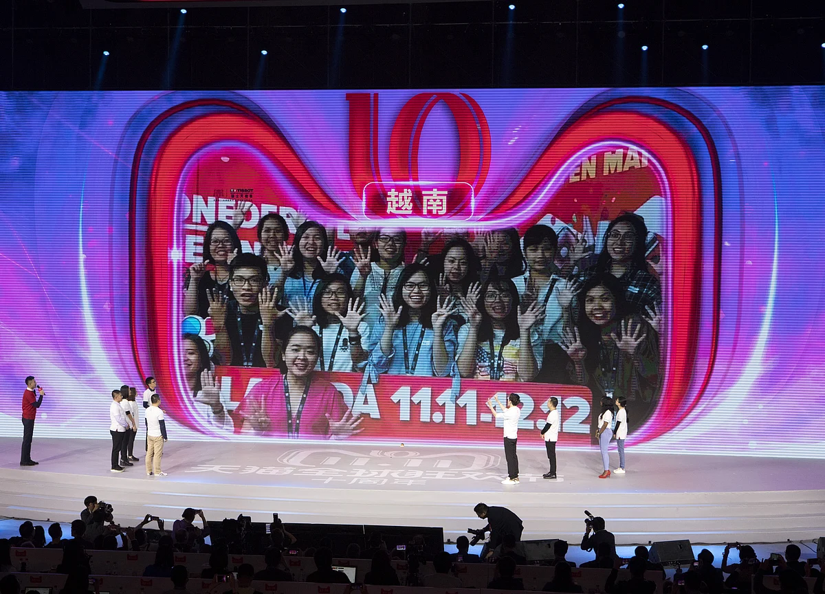 Alibaba Seals $38 Billion Singles’ Day Sales Record