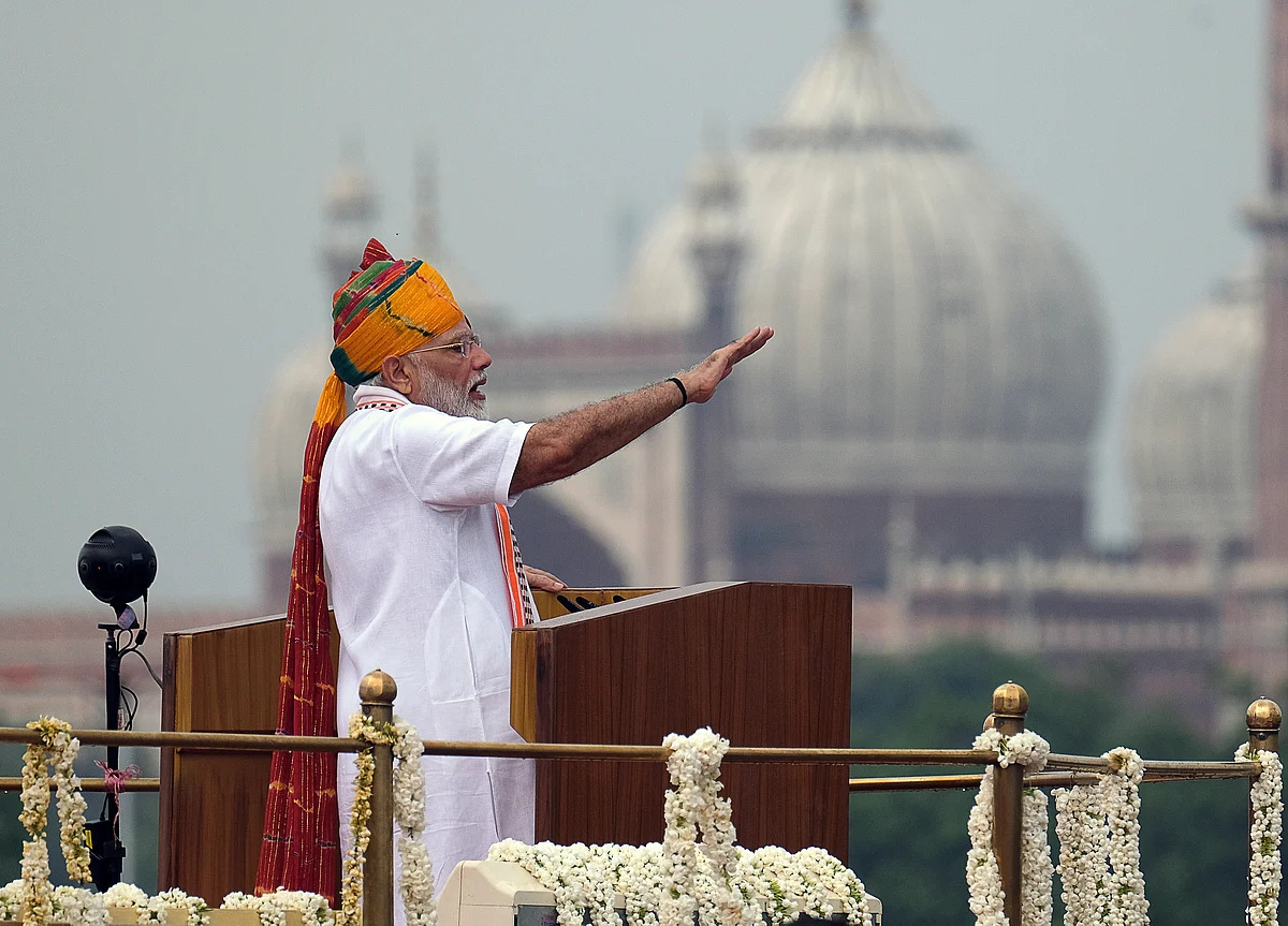 Prime Minister Modi To Address Nation From Red Fort On 74th Independence Day
