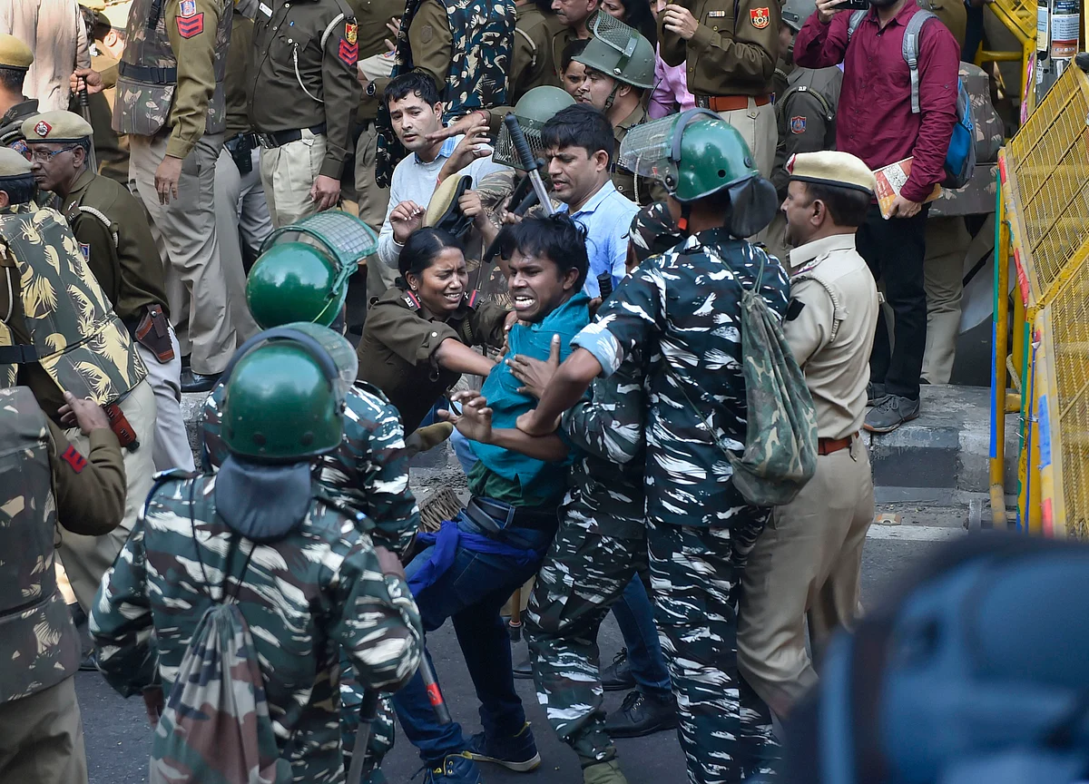 Police Register FIR In JNU Students’ Protest Case