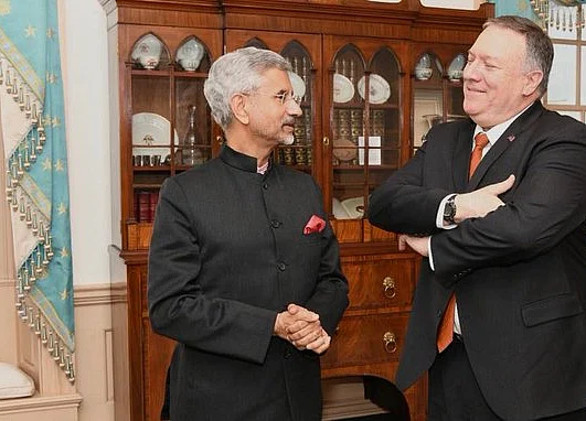 5G: Pompeo Discusses With India “Risks” Posed By Chinese-Made Telecom Giants