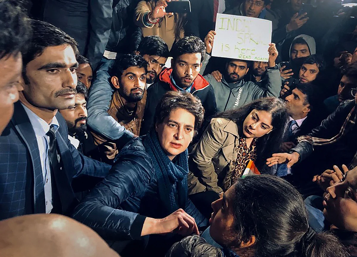 Priyanka Gandhi Visits Bijnor, Meet Kin Of Two Killed In Anti-Citizenship (Amendment) Law Protests