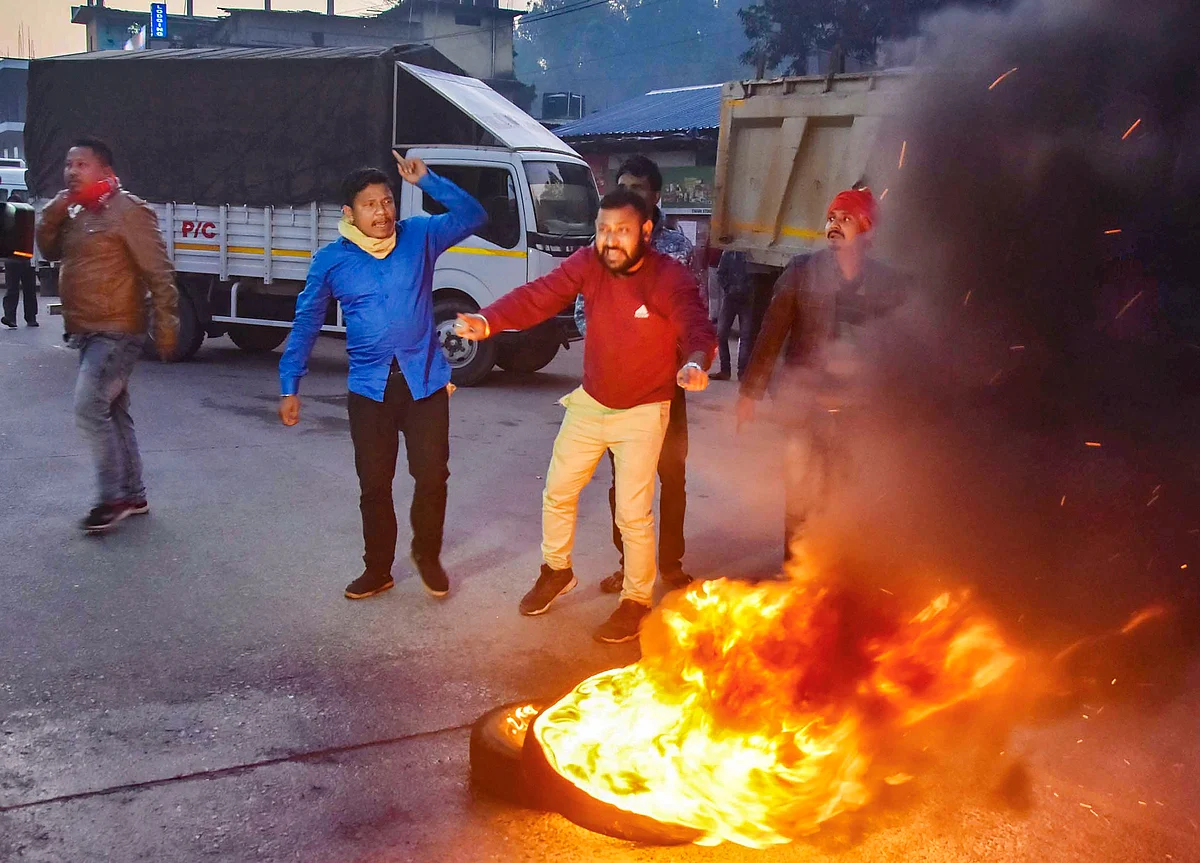 48-Hour Bandh Affects Normal Life In Parts Of Assam On Day 1
