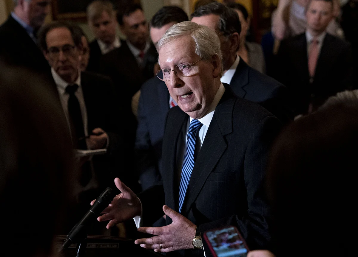 McConnell Plots Path to Deliver Swift Trump Acquittal by Senate