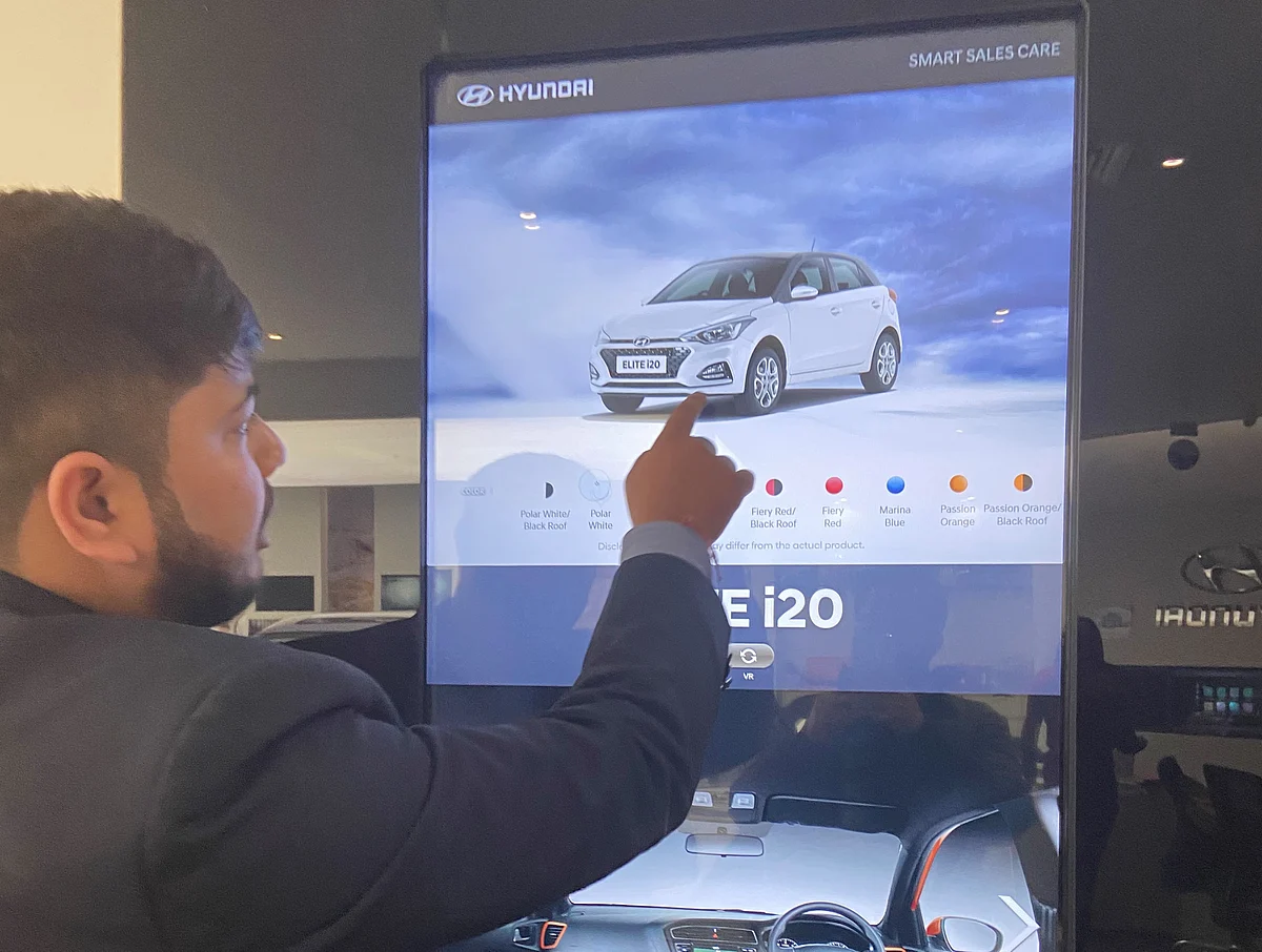 Hyundai India has so far set up nine digital dealerships in India. (Photo: BloombergQuint)