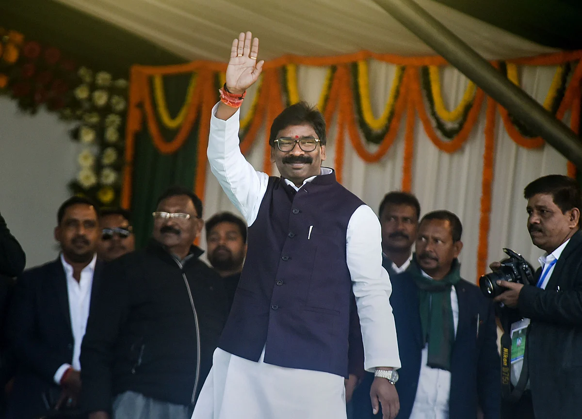 Hemant Soren Takes Oath As 11th Chief Minister Of Jharkhand