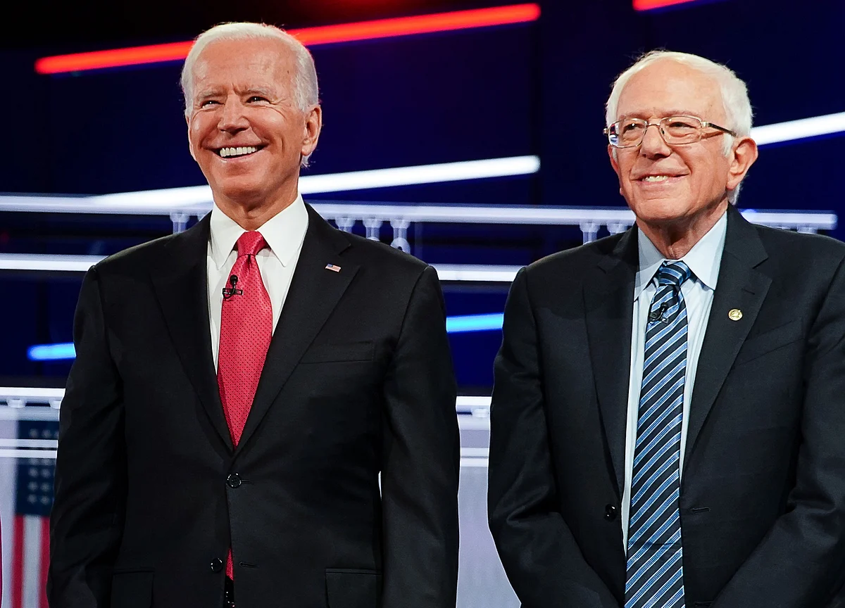 Bernie Sanders and Joe Biden Battle for Top Spot in New National Poll